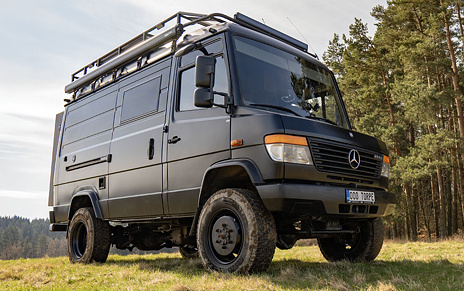 4x4 Mercedes-Benz Vario - obytňák připravený na všechno