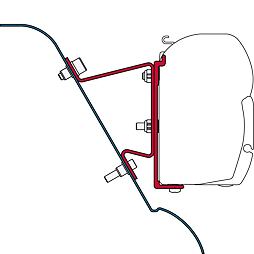 Adaptér markýzy Fiamma na MB Sprinter a VW Crafter