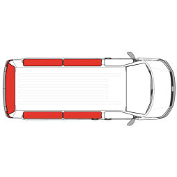 Termofolie Holiday Travel pro VW ID. BUZZ - sada pro zadní část vozu