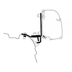 Adaptér pro markýzy Thule Omnistor do okapniček Brandup Top-Rail na VW T5/6