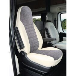 Potahy Carbest z umělé kůže pro Fiat Ducato