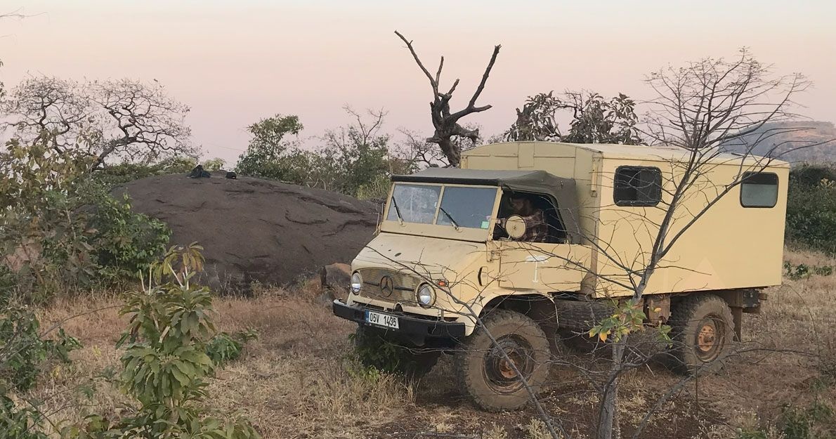 20 000 km Afrikou v MB Unimog z roku 1961