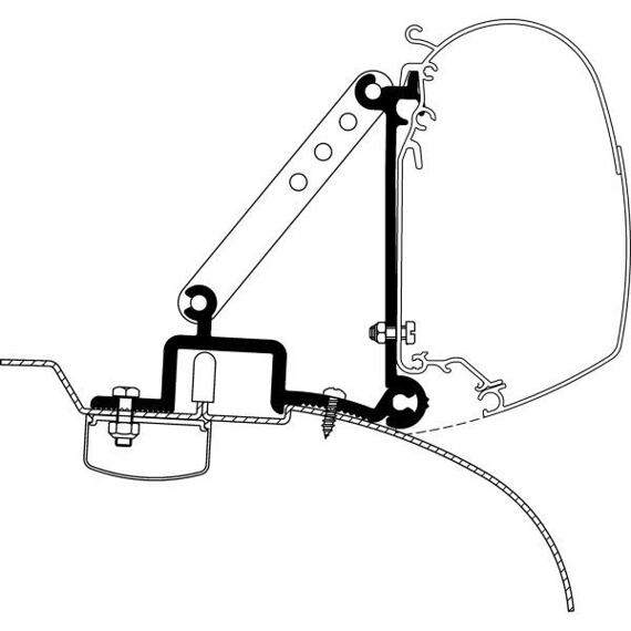 Ducato 94-06  - adaptér pro markýzy Thule série 5