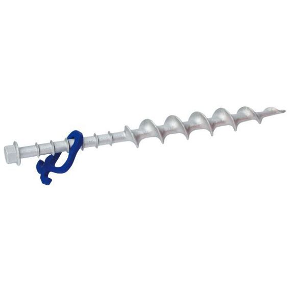Hliníkový šroubovací kolík Peggy Peg 31 cm pro náročné aplikace - 2 ks