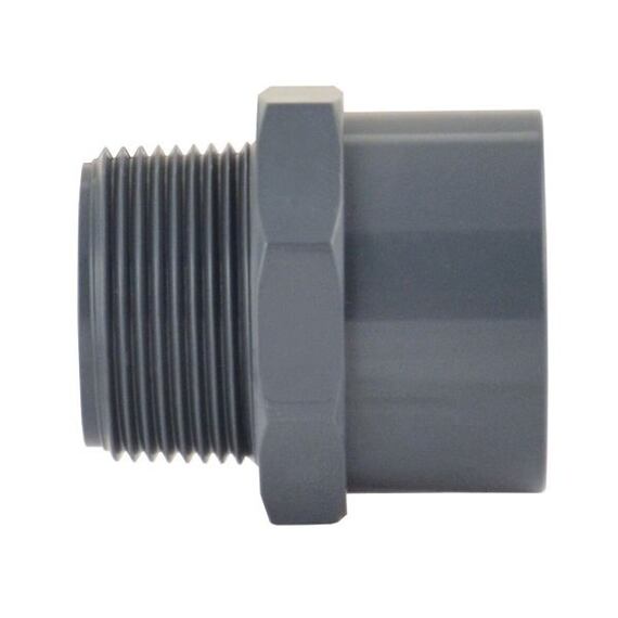 Spojka Lilie GrauGELB se závitem AG 1 1/4" a otvorem 40mm