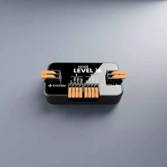 Měřák hladiny vody v nádržích NODE Level pro řídicí systém Revotion