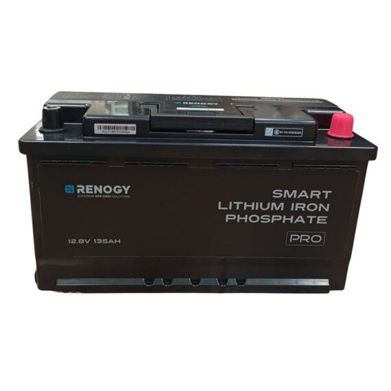 Smart LiFePo4 baterie Renogy PRO pod sedadlo 135 Ah