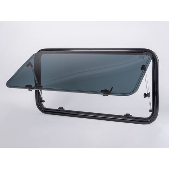 Boční výklopné okno Polyplastic PolyVision Flat