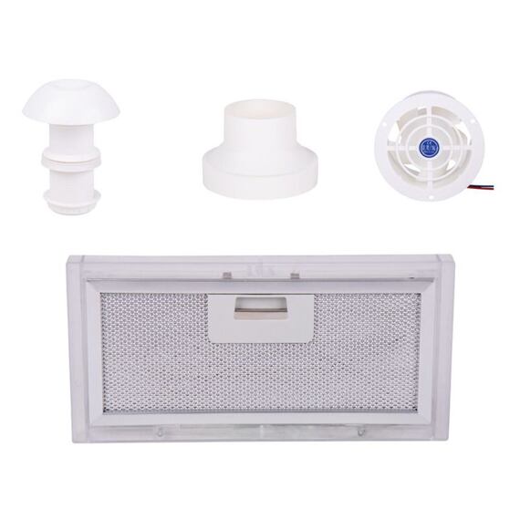 Ventilační sada LUX se střešním komínkem