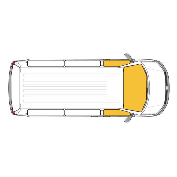 Termofolie Holiday Travel pro VW ID. BUZZ - sada pro kabinu