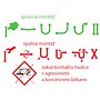 Propojovací flexi hadice FF 3/8" x 1/2" 100cm