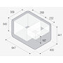Kompresorová chladnička VITRIFRIGO VFP40 12/24V + 230V
